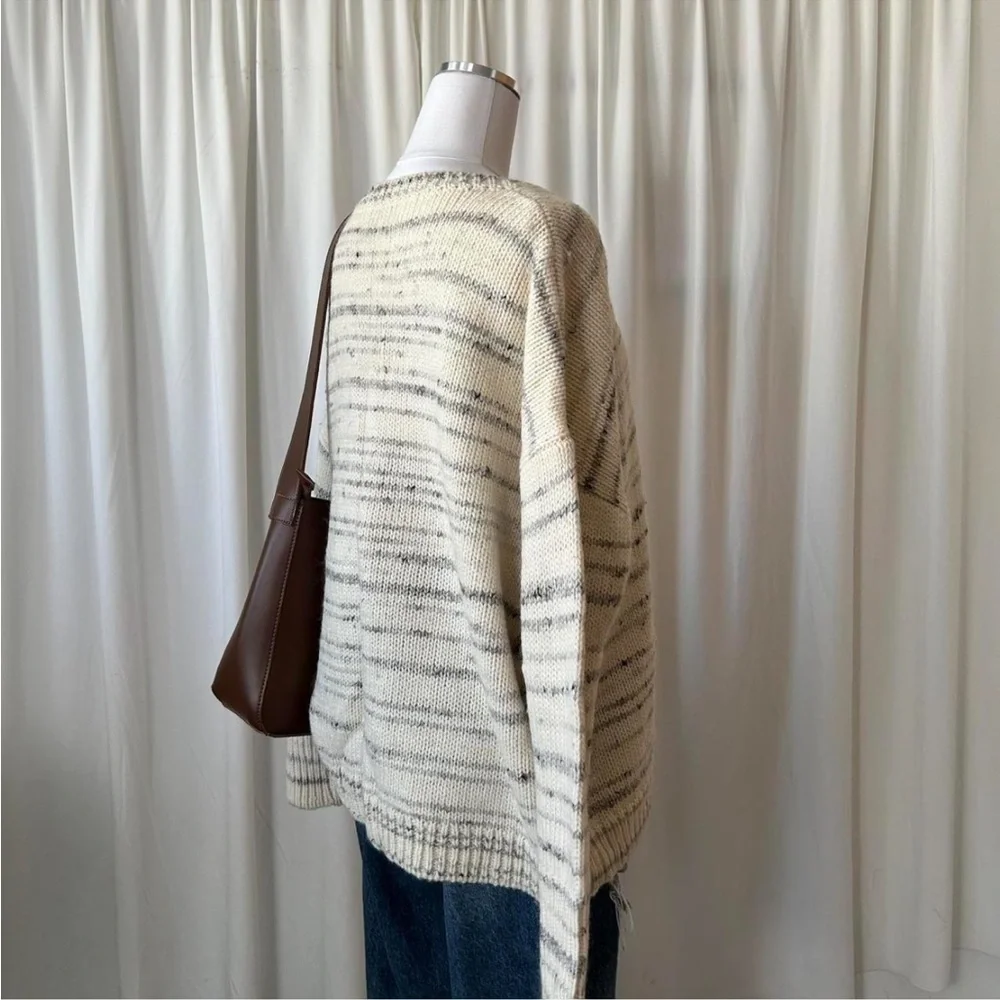 La Ligne New York Melange Marin Sweater Size XL Wool Blend. - Picture 7 of 8